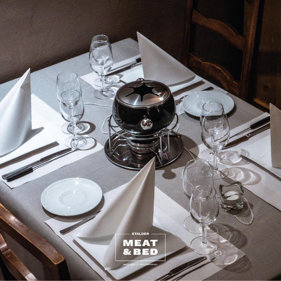 Bed and Breakfast Stalder Meat & Bed Muralto Esterno foto